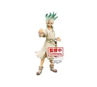 Dr. Stone Stone World Senku Ishigami Figura 18cm Banpresto