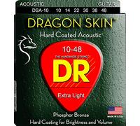 DR String DSA-10 Dragon Skin Set di corde per chitarra acustica