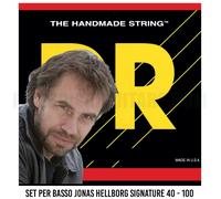 DR STRING JH-40 Set corde per basso Jonas Hellborg signature, Light | 40 - 100 |