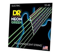 DR String NGE-10 Neon Green Set di corde per chitarra elettriche
