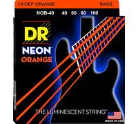 DR String NOB-40 Neon Orange Set di corde per basso
