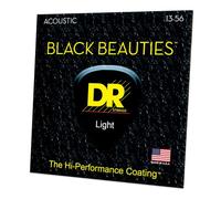 DR Strings Black Beauties - Acustica pesante