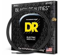 DR Strings BLACK BEAUTIES™ - Corde per basso colorate: 5 corde leggere 40-120