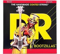 DR Strings BOOTZILLAS™ - CLEAR Coated Stainless Steel Bass Strings: 5-String Medium 45-125