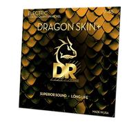 DR Strings DRAGON SKIN+ - Corde per chitarra elettrica in nichel Quantum Nickel - DEQ-9/46 - Suono superiore con sensazione confortevole e lunga durata - da leggere a medie 9-46 (DEQ-9/46)