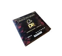 DR Strings Dragon Skin+ DEQ-10 Confezione da 3 - Corde per chitarra elettrica rivestite in Quantum Nickel 010-046 (Medio) - Tecnologia Accurate Core, durata extra lunga