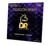 DRAGON SKIN+ - Corde per chitarra elettrica Quantum Nickel - DEQ-8/11 - Suono superiore con sensazione confortevole e lunga durata - Heavy 8 corde 11-80