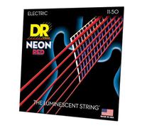 DR Strings Hi-Def Neon Rosso Elettrico Pesante