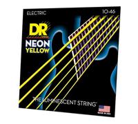 DR Strings Hi-Def Neon Yellow Electric