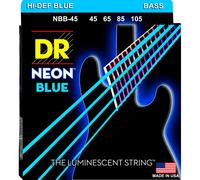 DR Strings – Set di corde per basso NBB-45 – Neon Blu