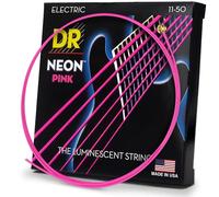Dr Strings Neon 11-50 Set di corde per chitarra elettrica, colore: rosa