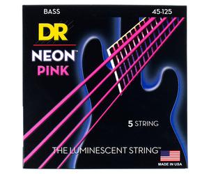 DR Strings Neon Pink NPB5-45