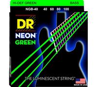 DR Strings Set di corde per basso NGB-40 Verde neon