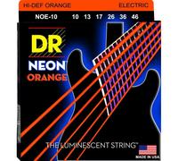 DR Strings Hi-Def Neon Orange Electric Medium