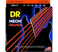 DR String NOE-11 Neon Orange Set di corde per chitarra elettriche