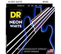 DR Strings Neon White NWB-45