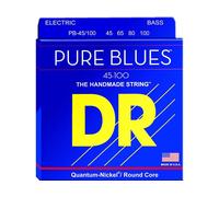 DR STRINGS PB-45 Pure Blues Muta di corde per basso elettrico 045-105