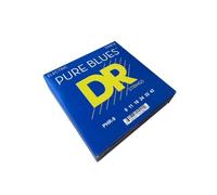 DR Strings Pure Blues PHR9 - Confezione da 3 - Corde per chitarra elettrica 9-42 - Nucleo tondo, suono caldo vintage - Ideali per blues e rock classico