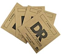 DR Strings Set 4 Corde Basso 40-100 Bass Muta Stainless Steel Round Core LR-40