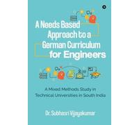 Dr Subhasri Vij A Needs Based Approach to a German Curriculum for E (Tascabile)