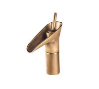 DR T2021 Rubinetto miscelatore in ottone vintage da bagno con canna bassa e be