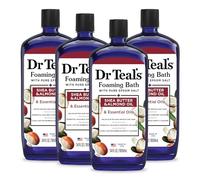 Dr Teal's Bagnoschiuma con puro sale Epsom, burro di karitè e mandorle, 963,9 g (confezione può variare)