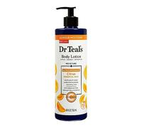 Dr Teal's Moisture Glow & Radiant Lozione per il corpo con vitamina C e olio di agrumi, 532,3 ml