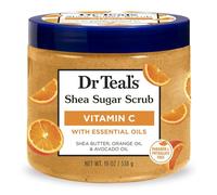 Dr Teal's Vitamina C Karitè Zucchero Scrub con Oli Essenziali 538g