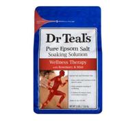 Dr Teal's Wellness Therapy Epsom Sali 1,4 kg, trasparente