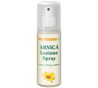 Dr. Theiss Arnica Lozione Spray 100 ml - Estratto Arnica Montana per Corpo e Pelle di Braccia, Gambe, Schiena, Cervicale (Olio di Rosmarino, Salvia, Pino Mugo e Mentolo)