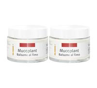 Dr. Theiss - Balsamo al Timo - Kit 2 Pezzi da 50ml - Azione Balsamica per Petto e Schiena, per una sensazione di sollievo e benessere Naturale con Olio Essenziale di Timo, Effetto Tonificante