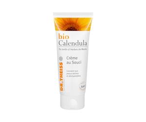 Dr Theiss - Bio Calendula, Crema alla calendula, protegge e ammorbidisce, 98,8% di origine naturale, tutti i tipi di pelle, anche sensibile, idratazione intensa, 100 ml