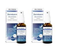 Dr. Theiss Dormitum + Melatonina per Dormire Bene 30 ml - Spray Integratore per Sonno e Addormentamento, con Estratto di Passiflora che Favorisce il Relax in Caso di Stress e Insonnia