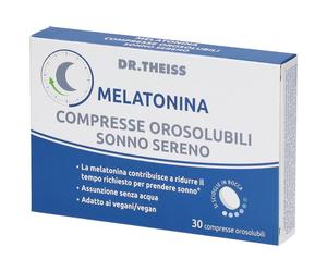 DR Theiss Dormitum+ Melatonina Sonno Sereno 8,4 g Compresse orodispers