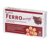 Dr. Theiss Ferro Energy Compresse Masticabili Gusto Cioccolato 4x16,8