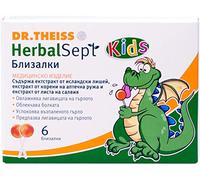 Dr. Theiss Herbal Sept Kids-6 Lollipops per bambini,