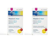 Dr. Thiess Activenutrient Vitamina C Max - Integratore Vitamina C 30 Compresse Bisfasiche - Multivitaminico per il Normale Funzionamento del Sistema Immunitario, con Vitamine e Minerali (C, D e Zinco)