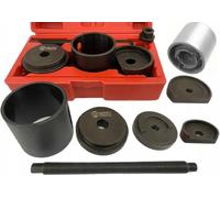 DR TOOLS Boccole dell'asse anteriore, estrattore per cuscinetti e cuscinetti in gomma in metallo, set di utensili per cuscinetti Silent Tool Cooper One R50 R52 R56