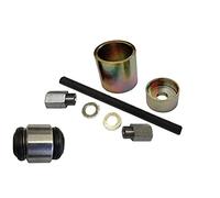 DR TOOLS Estrattore boccola asse posteriore, cuscinetto, estrattore montaggio/smontaggio, cuscinetti in gomma metallici, set di attrezzi per morsetto, cuscinetto silenzioso