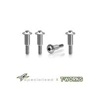 DR-TP-MX8-A (DR by T-Works) Viti Freno M4 in Titanio per Mayako MX8