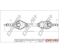 Dr Ve + Albero Motore Albero per Opel Zafira A F75_1.8 16V 1.6 CNG T98 F67
