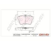 Dr Ve + Pastiglie Freno Kit Assale Posteriore per Renault Trafic III Scatola Fg