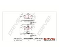 Dr Ve + Pastiglie Freno Kit per BMW 1er F20 F21 2 Cabriolet F23 F22 F87