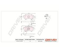 Dr Ve + Pastiglie Freno Kit per Opel Corsa C F08 F68 Meriva W5L