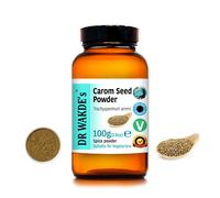 DR WAKDE'S Carom Seeds Powder (Celery | Ajwain) | Pure, Raw & Dried Powder | ...