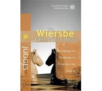 Dr Warren W Wiersbe Judges (Tascabile) Wiersbe Bible Study