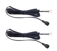 DR. WATCH Paquet de 2 Fil d'alimentation LED 3M de remplacement pour trasformateurs CZJUTAI - connecteur à vis DC 2 broches étanche [LED4]