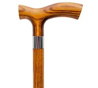 Dr. Watson - Bastone da Passeggio in Legno Fattto a Mano, Bastone Classico