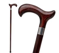 Dr. Watson - Bastone da passeggio realizzato a mano in legno con manico - Derby