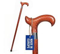 Dr. Watson Classic Derby - Bastone da passeggio in frassino fatto a mano (Marrone)